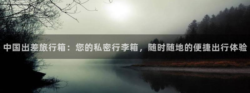 “海角社区网页版：中国出差旅行箱：您的私密